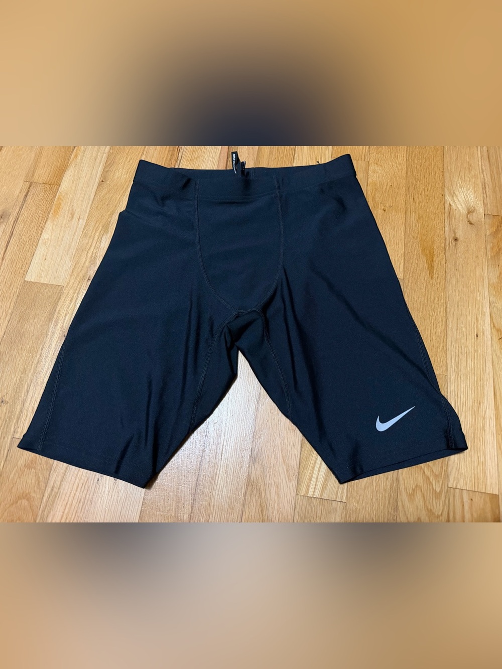 Nike Dri-FIT Women’s small Black Running Compression Bermuda Shorts